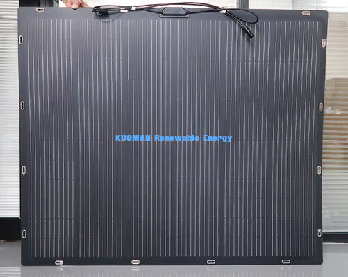 100W Flexible Solar Panel for Roof Boats with Cables  Solar Panel Vendors
