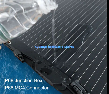High Efficiency 360° Bendable IP68 Waterproof Flexible Solar Panel with 24.20% Efficiency