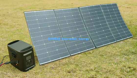400W Foldable IP68 Waterproof Solar Panel Charger for Outdoor Adventures