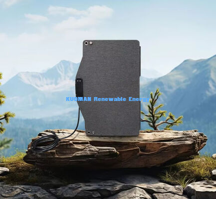 40W Ultra-Lightweight Weatherproof Solar Charger with High-Efficiency IBC Cells