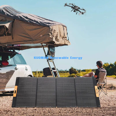300W Foldable Solar Panel with -Grade IBC Cells - Portable Solar Charger for Heavy-Duty Equipment