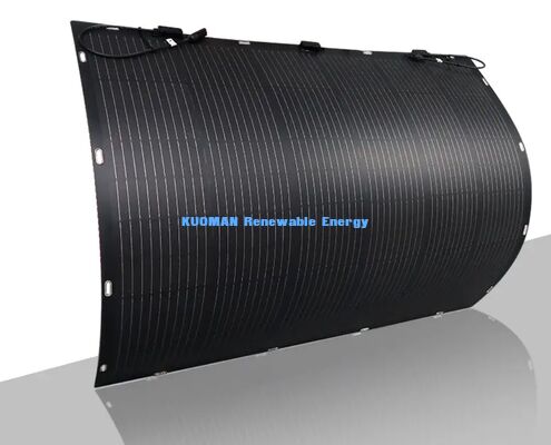 210W Ultra-Thin IP65-rated Flexible Solar Panel for RV Marine and Off Grid Use