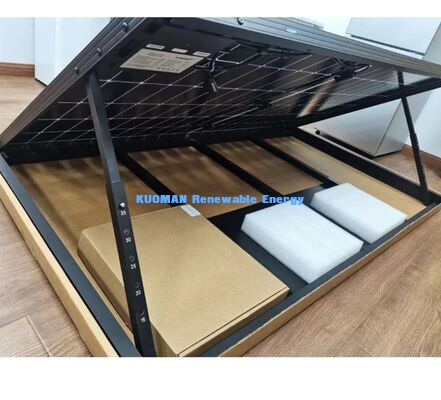 High Performance Solar Panel with Reinforced Aluminum Frame and IP65 Weather Resistance