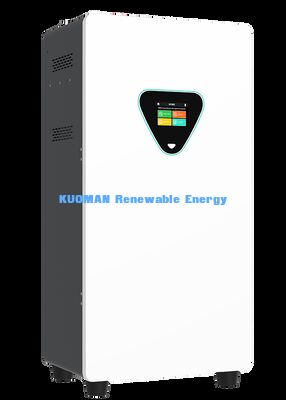51.2V 300Ah Solar Hybrid LiFePO4 Battery System with 6000 Cycles for Off-Grid Home Emergency Power