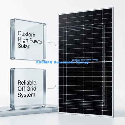700W Monocrystalline Solar Panel IP65 Weather Resistant PV Module 1722x1134x30mm