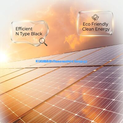 N Type Monocrystalline Solar Panel 410W-430W with IP68 Junction Box for Customized Power Systems