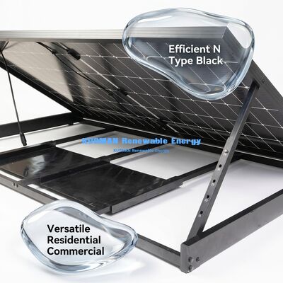 30mm Ultra Slim Solar Panel IP65 Weather Resistant 24 Volts Photovoltaic Panel for Home and Commercial Use