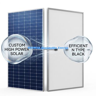 500W-600W Solar Panel with 22% Efficiency and IP65 Weather Resistance for Industrial Power Production