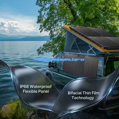 480W Portable Weather-resistant Flexible Solar Panel for Camping and Sustainable Energy