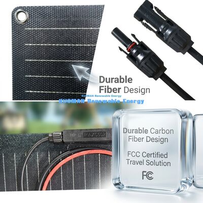 200W High Efficiency Bendable Flexible Solar Panel for Renewable Clean Energy