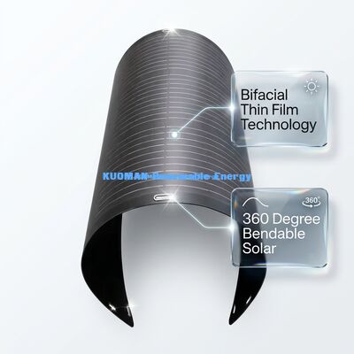 100 Watt 360 Degree Bendable Flexible Solar Panel IP68 Waterproof for Boat Yacht Roof Tent Car