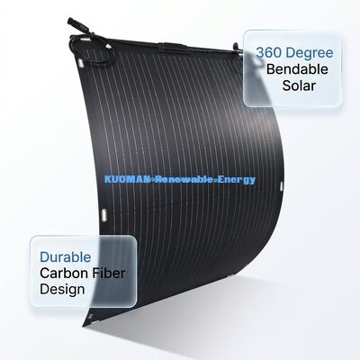 Ultra Light 30W ETFE Flexible Solar Panel Portable for Hiking Climbing and Grid Travel