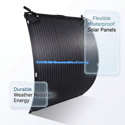 Ultra Light 30W ETFE Flexible Solar Panel Portable for Hiking Climbing and Grid Travel