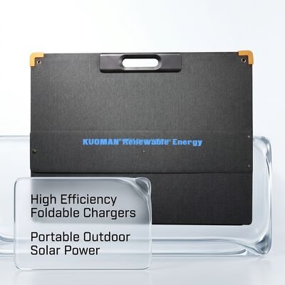 300W Collapsible Light‑Duty Solar Charger Panel, Portable Solar Power for Beach Camping Travel