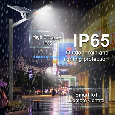 High Brightness 180LM/W LED Solar Street Light with Monocrystalline Panel & IP65 Waterproof Rating