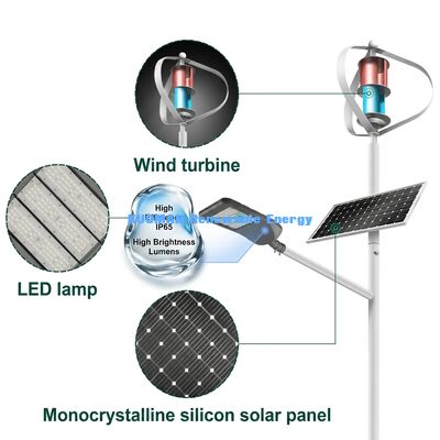 Durable IP65 Waterproof 100W-200W Solar LED Street Light with Aluminum Alloy Body for Highways and Alpine Terrains