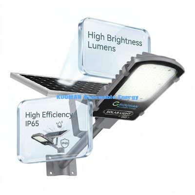 IP65 Waterproof 300W-500W Split Solar Street Light with LiFePO4 Battery and Solar Panel
