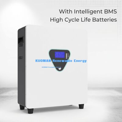 Wall-Mounted LiFePO4 Battery with 6000 Cycles and 13.5 kWh Capacity for Home Storage Energy