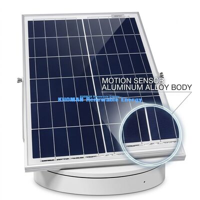 High Lumen Output Solar Flood Light with IP65 Waterproof and Remote Control Option for Outdoor Lighting