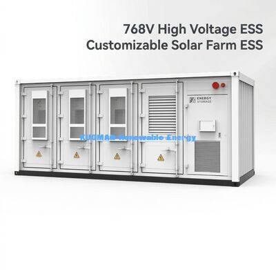 Customizable 215KWh Commercial Energy Storage ESS Battery for Sustainable Solar Farms