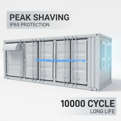 IP54 Rated Commercial ESS with Advanced BMS & Thermal Management for Industrial Battery Storage