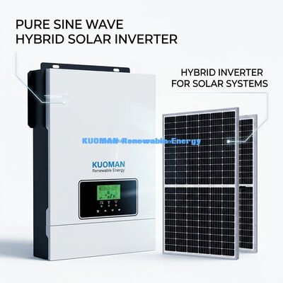 24V Off-Grid Power Inverter with 80A MPPT Solar Charger App Control and Pure Sine Wave Output for Home Solar Systems