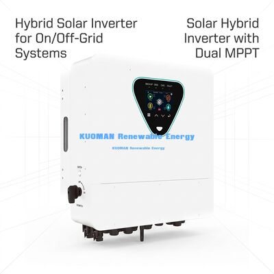 BSR 6KW Hybrid Solar Inverter with IP65 Rating and Parallel Operation for Home and Commercial Use