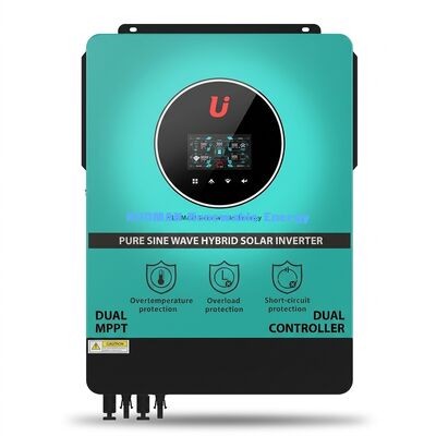 10KW Hybrid Solar Inverter with 98% Efficiency and Triple Protection for Home and Commercial Use