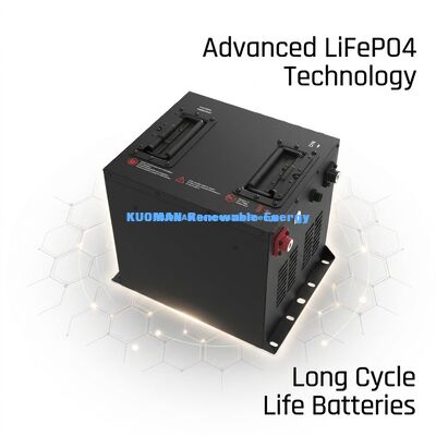 36V LiFePO4 Golf Cart Battery with 8000 Cycles, 50Ah-150Ah Capacity, and Compact 385*338*245mm Dimensions
