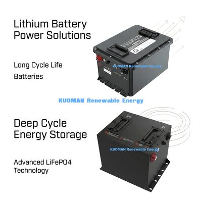 48V 50Ah-150Ah LiFePO4 Golf Cart Battery with 8000 Cycle Life for Long-Lasting Performance