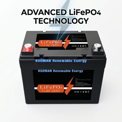 448Wh 12V 30Ah Lithium Battery Deep Cycle LiFePO4 Battery for Energy Storage
