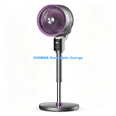  Silent Air Circulation Fan 36dB Low Noise Remote Control Floor Fan Built-In Aromatherapy Pad For Living Room Office