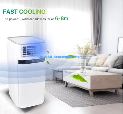 Eco R290 Refrigerant Mobile Air Conditioner | Compact Size Portable Cooler for Indoor & Semi-Outdoor Scenarios