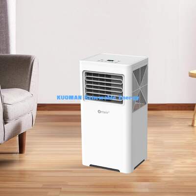 6000BTU Portable Air Conditioner 110V 60Hz Freestanding White Unit Super Air Filtration For Tiny Living Spaces