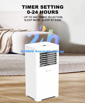 WIFI Portable Air Conditioner 6000BTU Cooling Only Unit Silent 24H Timer R32 Refrigerant for Home Bedroom Use