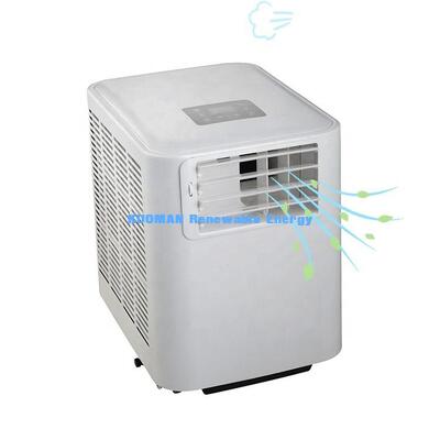 9000 BTU Portable Air Conditioner Instant Cooling Within 3 Mins Strong Airflow 310m³/h Home Hotel Mobile AC Equipment