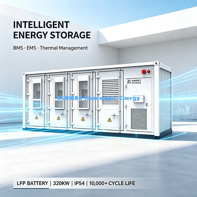 Long Lifespan 8000-Cycle Container Battery Storage | On-Site Renewable  Commercial LFP ESS Solution
