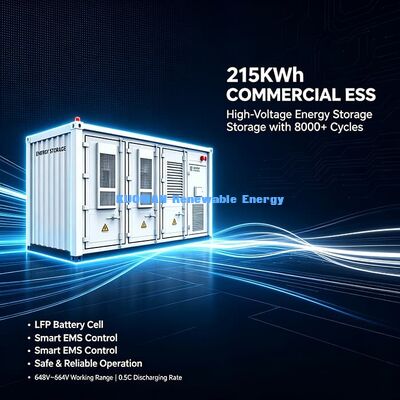 500kWh/1MWh/2MWh Container ESS | Long Cycle Lithium Energy Storage for Solar Projects