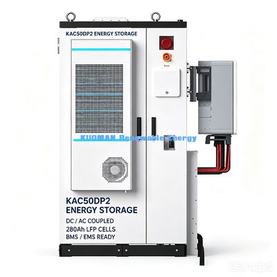 107.52kWh All-in-One Commercial Energy Storage System | 50kW Hybrid Solar ESS for Factory Farm Hotel Backup Power