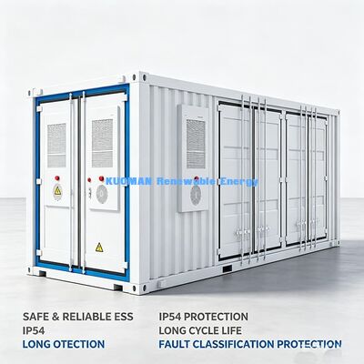 Containerized ESSC0500A-1106 Energy Storage Cabinet -30℃~55℃ Wide Temp Industrial Battery Storage System