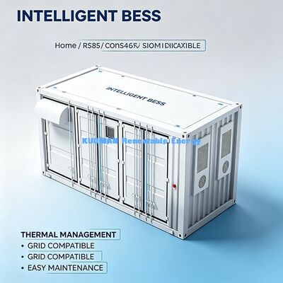 Commercial Container Energy Storage System 500kW 550kW Max Power Solar Wind Hybrid Storage Equipment