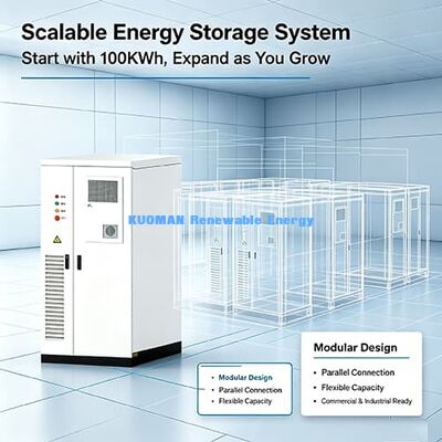 100KWh Scalable Commercial Energy Storage System All-in-one ESS With Intelligent BMS & EMS Management