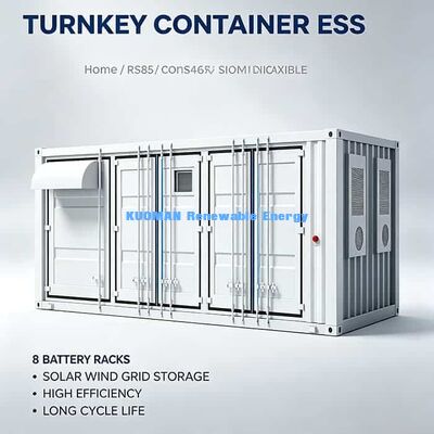ESSC0500A-1106 Outdoor Container Energy Storage 600-850V DC Voltage Range Grid Storage Solution