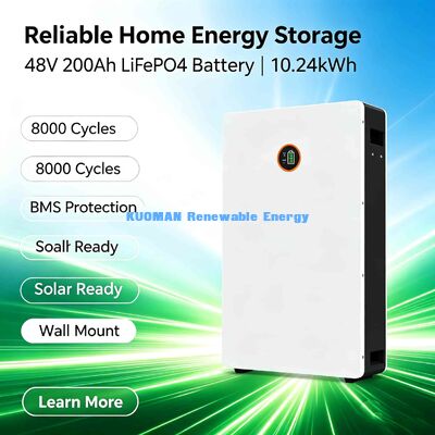 15kWh 48V 300Ah LiFePO4 Wall-Mount Home Battery – OEM/ODM Ready 8000 Cycle
