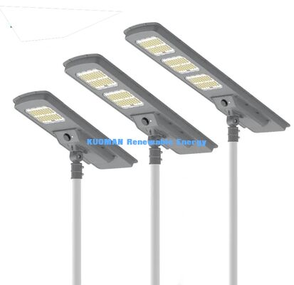 3000K-6000K CCT Solar Street Light 30W All-in-One Waterproof Solar Lamp for Outdoor Projects