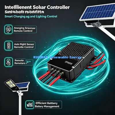 Off Grid No Electricity Cost Solar Street Light for Farm Park Pathway Lighting