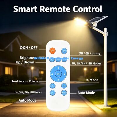 Outdoor IP65 Solar Split Street Light Rainproof Lightning Protection LED Lamp