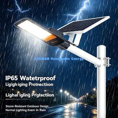 Dimmable Solar Street Light Energy Saving Mode via 2.4G Wireless Remote