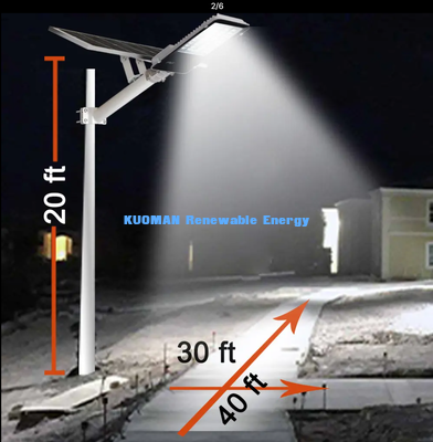 Off Grid Solar Street Light Zero Electricity Bill Commercial Industrial Area Light