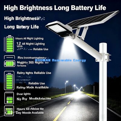 Long Lifespan Lithium Battery Solar Street Light Rural Countryside Public Light